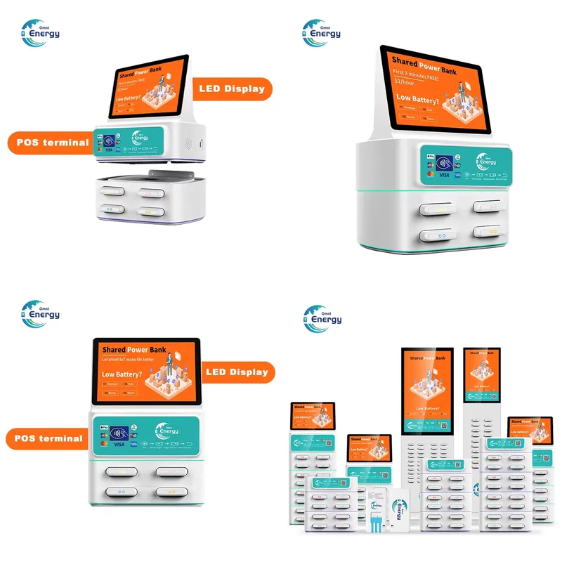 Portable Power Station - Terminale POS, Distributore Automatico di Schede,