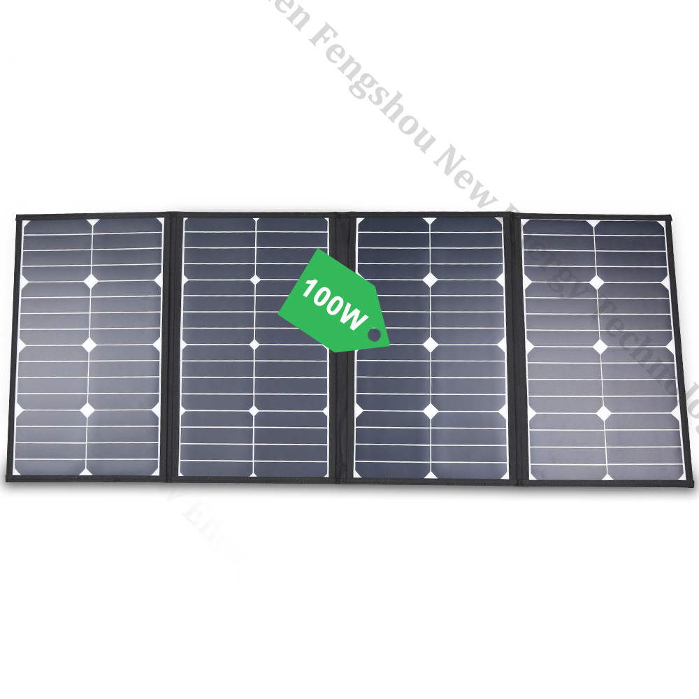 Charge Controller Solar - Caricatore solare portatile pieghevole da 100
