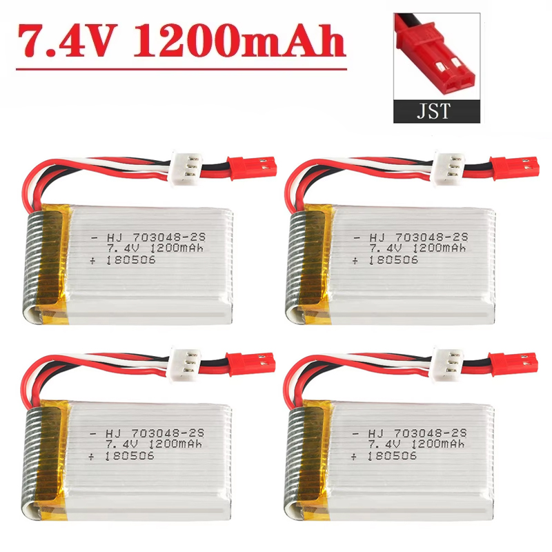 Lithium Battery 12V - Batteria Lipo 2S 7,4 V 1200