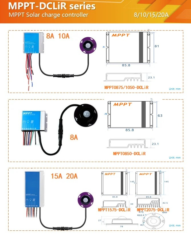 Charge Controller Solar - Regolatore di Carica Solare EE1 MPPT