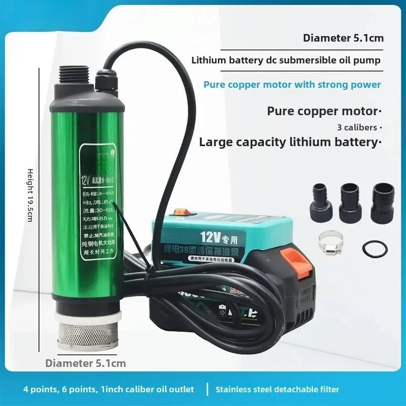 Pompa per Diesel a Doppio Uso  - Lithium Battery 12V recensione e prezzo