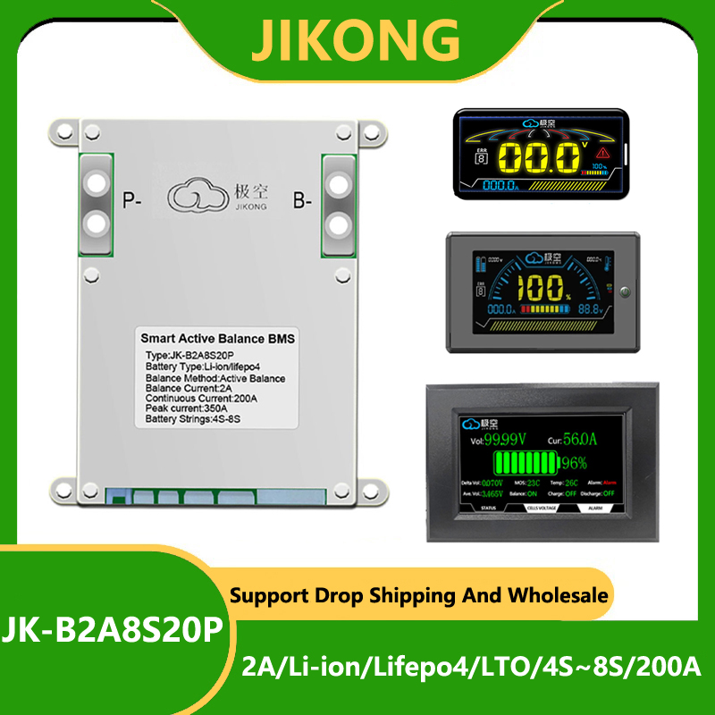 JK BMS 200A JK-B2A8S20P JKBMS  - Lithium Battery 12V recensione e prezzo